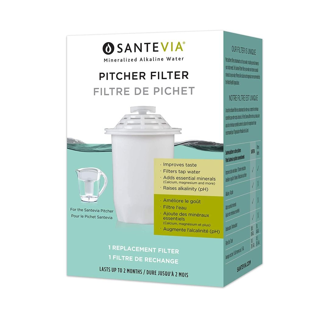 Santevia - Alkaline Water Pitcher Filter - Single