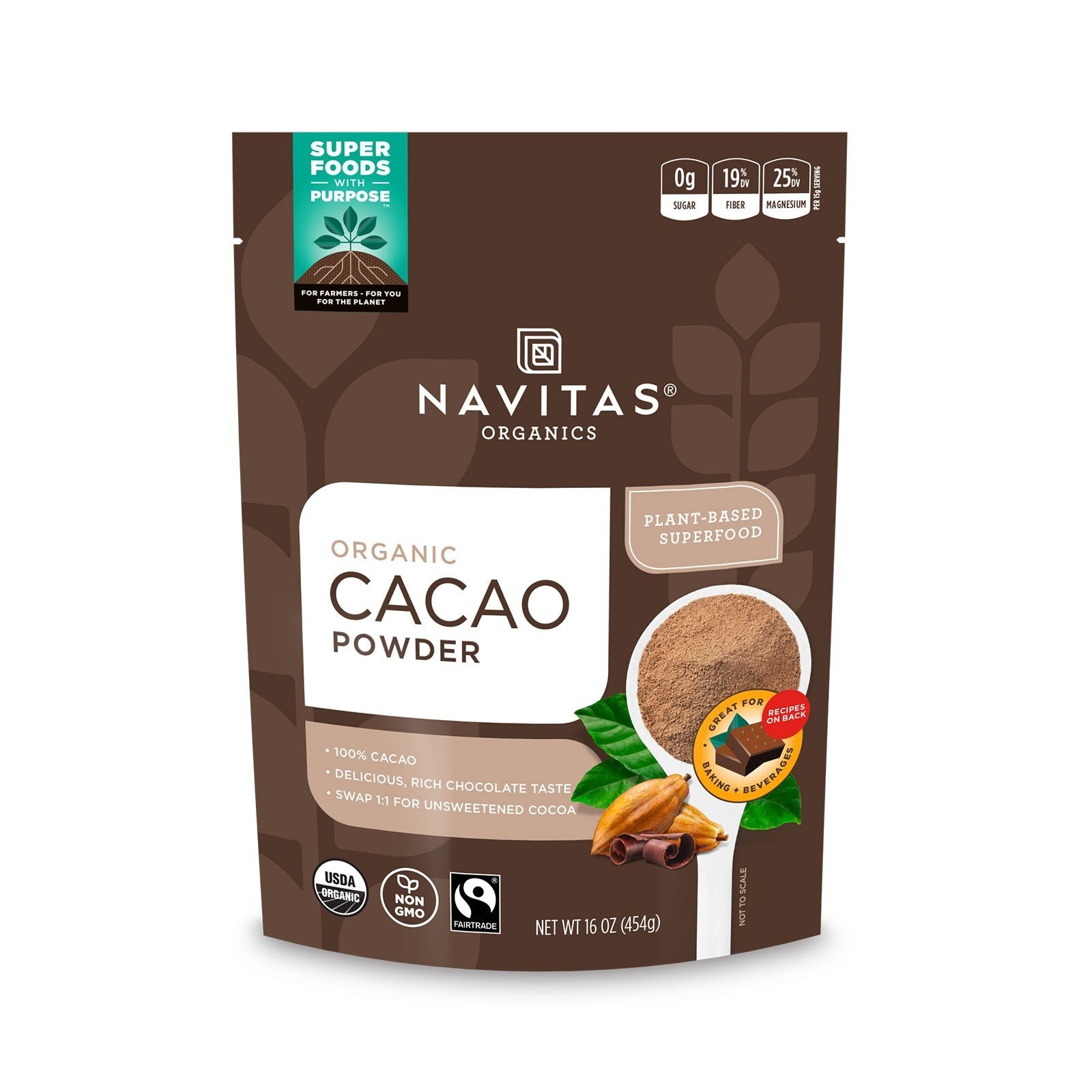 Navitas - Cacao Powder - Organic Raw - 454g