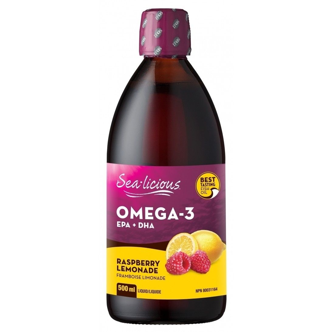 Sea-licious - Omega-3 - Raspberry Lemonade - 500ml