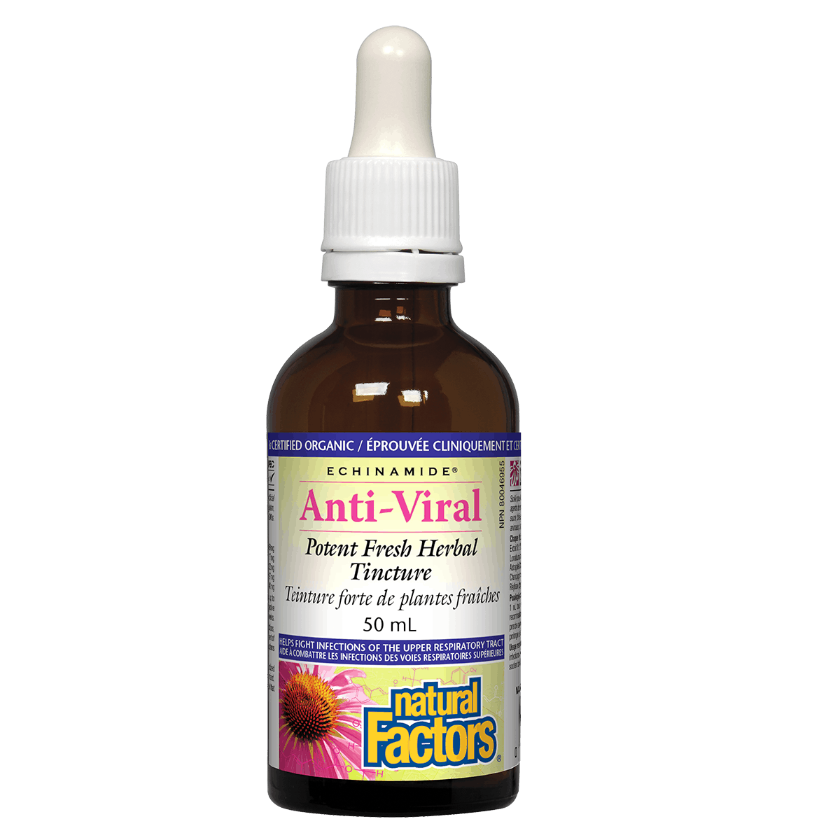Natural Factors - Echinamide - Anti-Viral Potent Fresh Herbal Tincture - 50ml