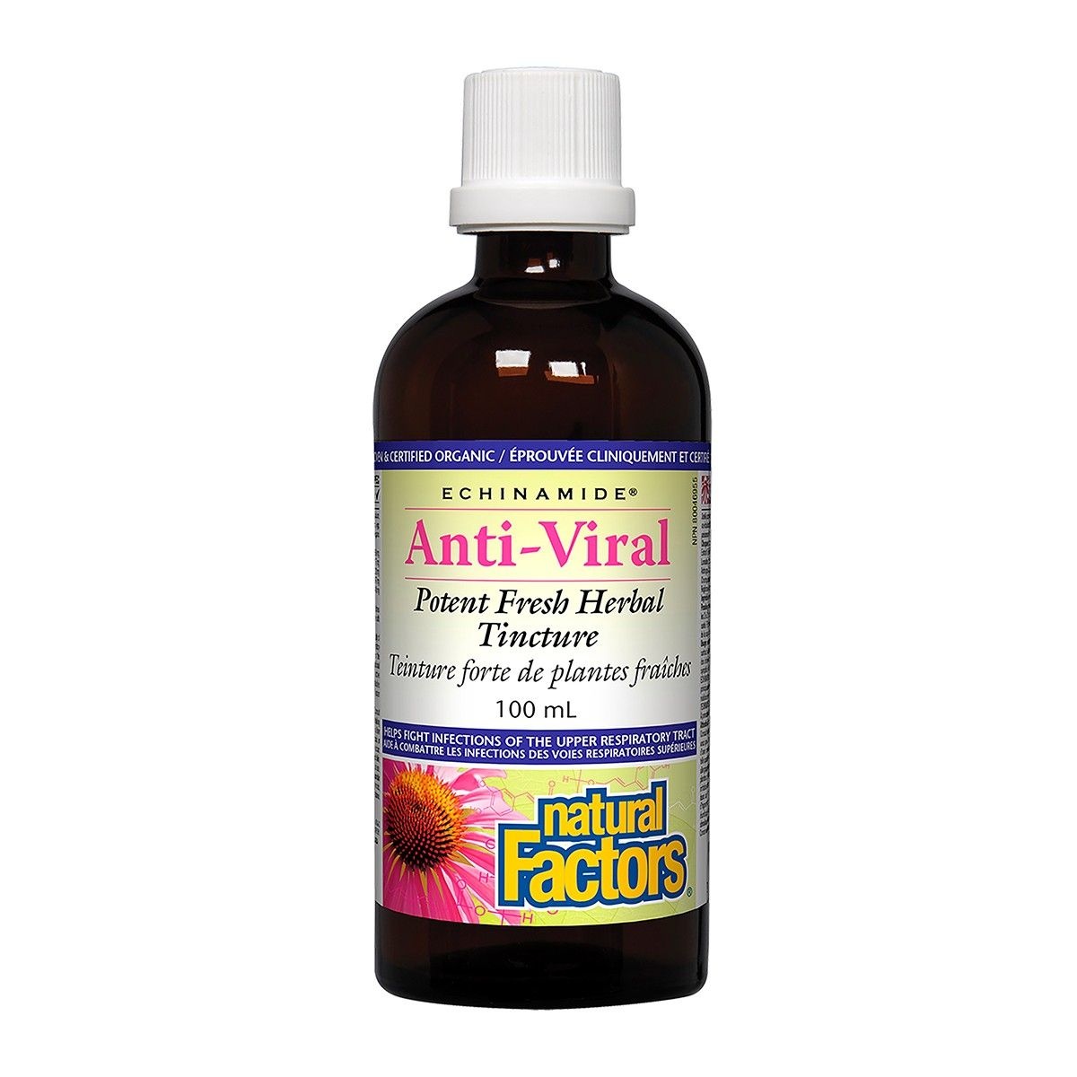 Natural Factors - Echinamide - Anti-Viral Potent Fresh Herbal Tincture - 100ml