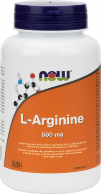 Now - L-Arginine 500mg FreeForm - 250 Caps