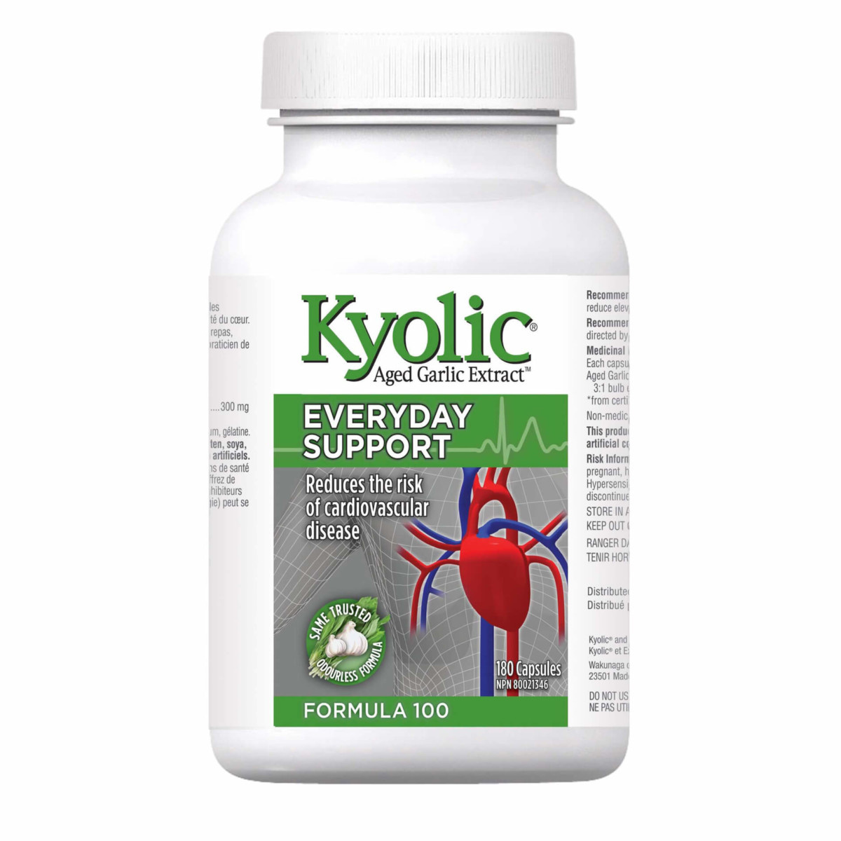 Kyolic - Everyday Support Formula 100 - 90 Caps