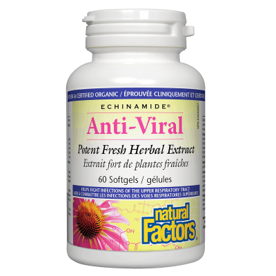 Natural Factors - Echinamide - Anti-Viral Potent Fresh Herbal Extract - 60 SG