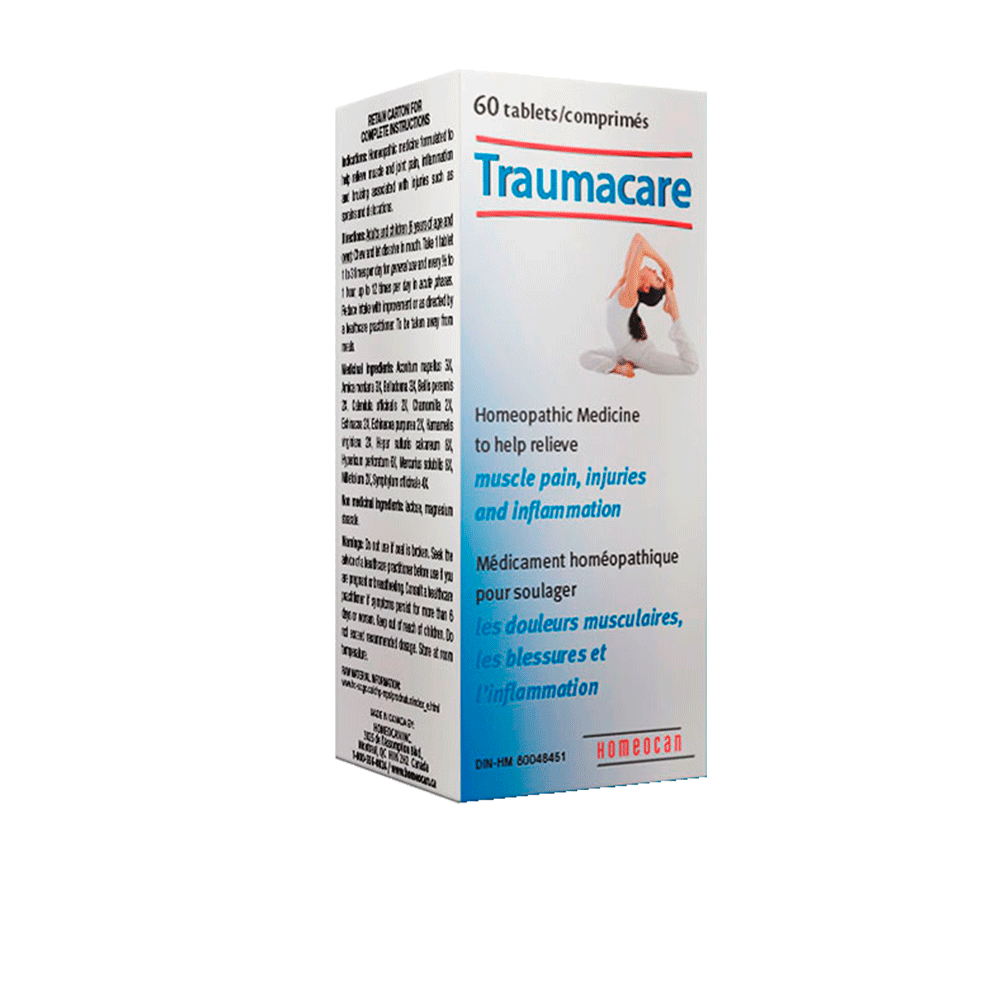 Homeocan - Traumacare - 60 Tabs