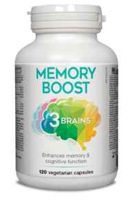 3 Brains - Memory Boost - 120 V-Caps