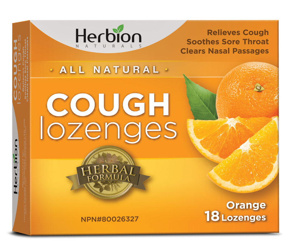Herbion - Cough Lozenges - Orange - 18 Lozenges