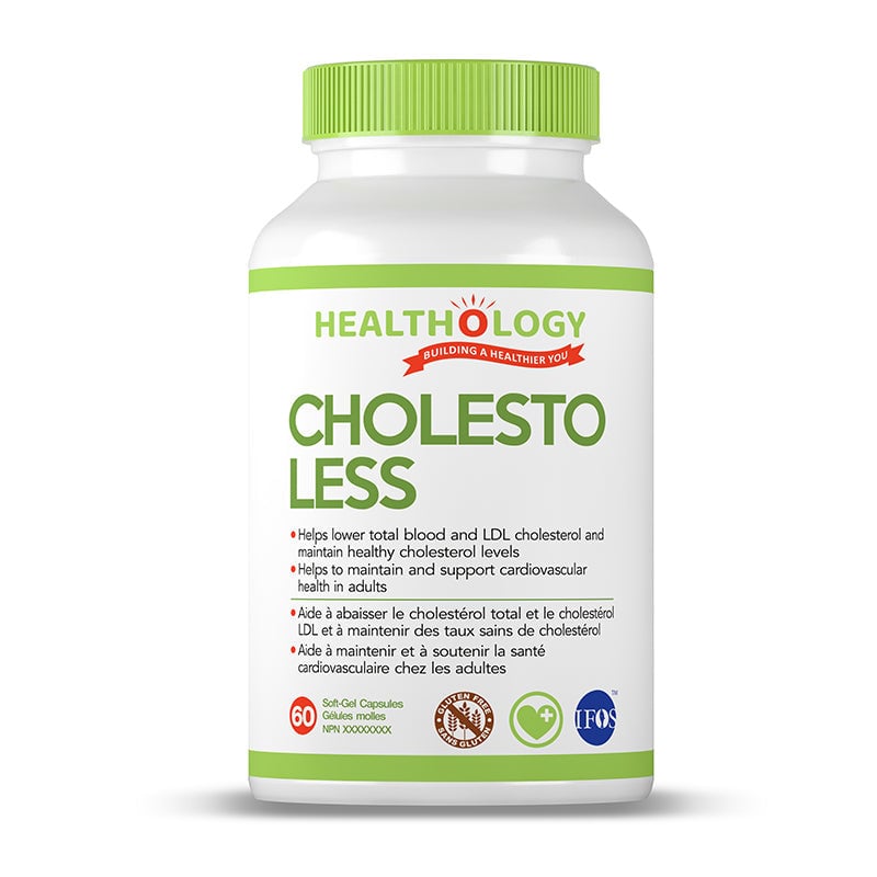 HealthOlogy - Cholesto Less - 60 Soft Gel Caps