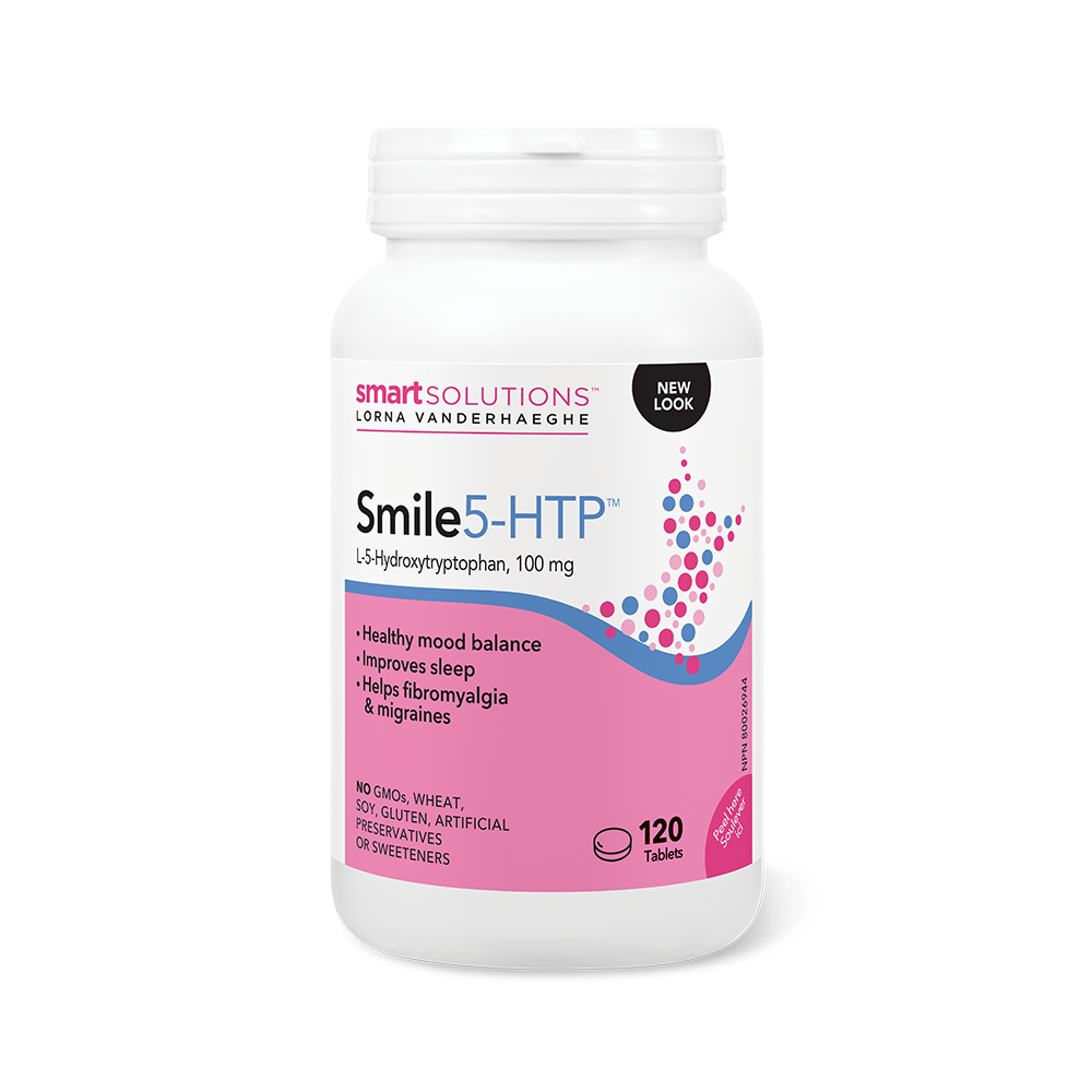 Smart Solutions - SMILE 5-HTP 100mg - 120 Tabs