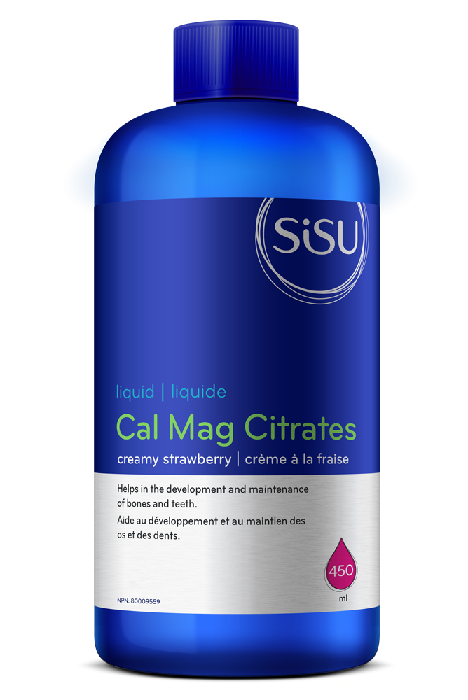 Sisu - Cal Mag Citrate w/ D3 - Strawberry - 450ml