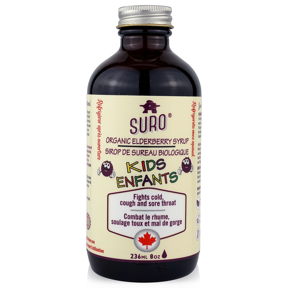Suro - Elderberry Syrup - Kids - Organic - 236 ml