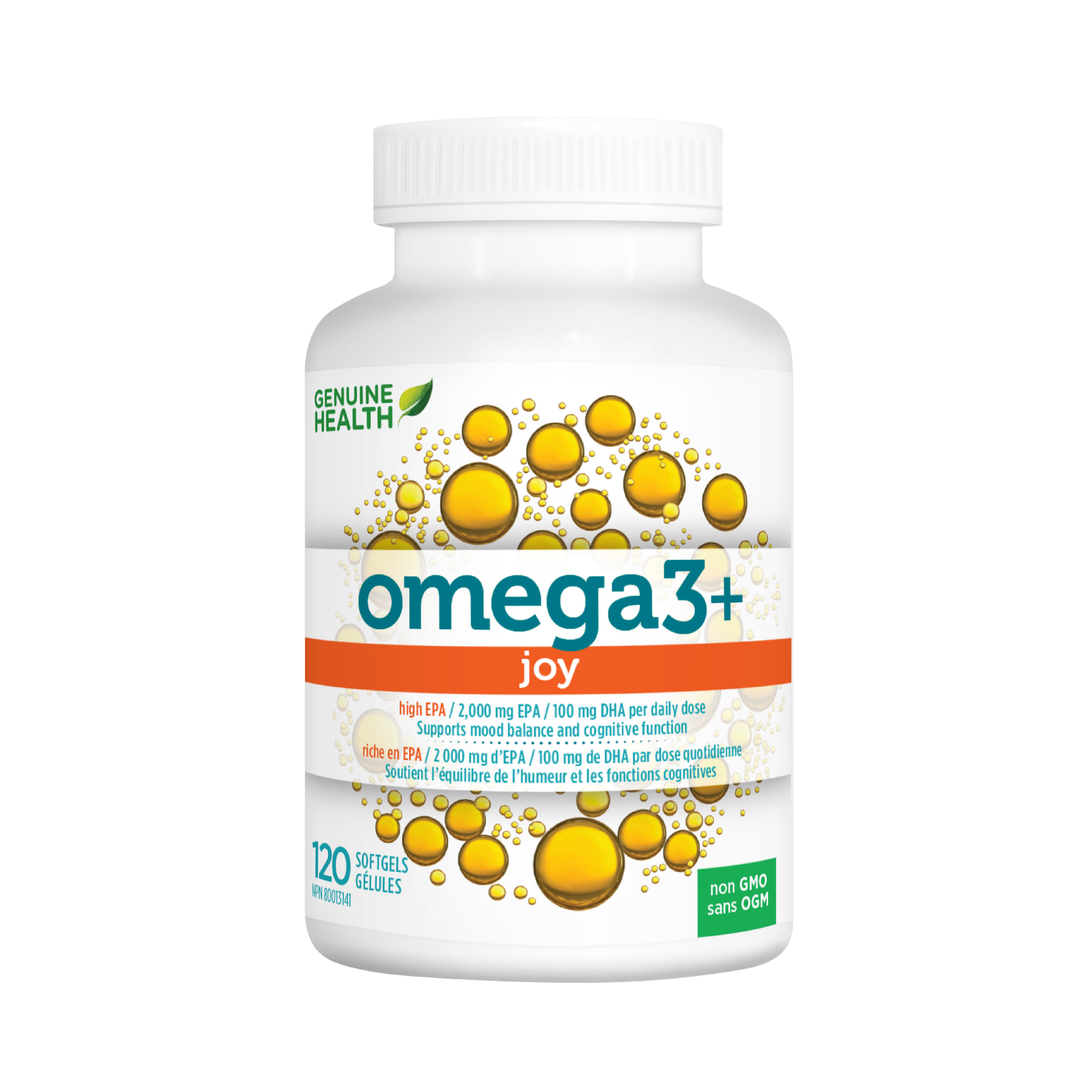 Genuine Health - Omega 3+ Joy - 120 SG