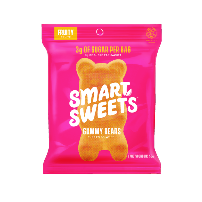 Smart Sweets - Gummy Bears - Fruity - Single