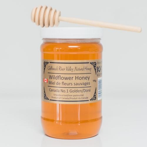 Chilliwack River Valley Honey - Wildflower Honey - 500gr