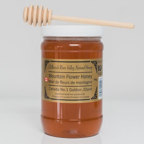 Chilliwack River Valley Honey - Mountain flower Honey - 1Kg