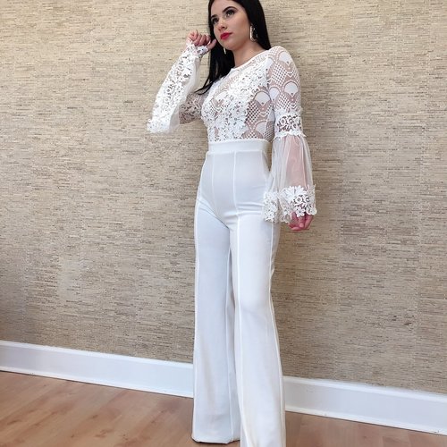 bell sleeve jumpsuit