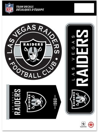 WinCraft Las Vegas Raiders NFL x Guy Fieri’s Flavortown 5.5'' 7.75'' Three-Pack Fan Decal Set