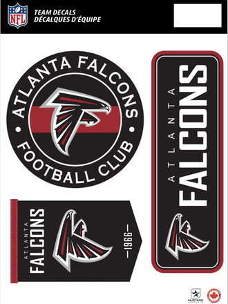 Atlanta Falcons Sports NFL Fan Shop Family Decal Set Large