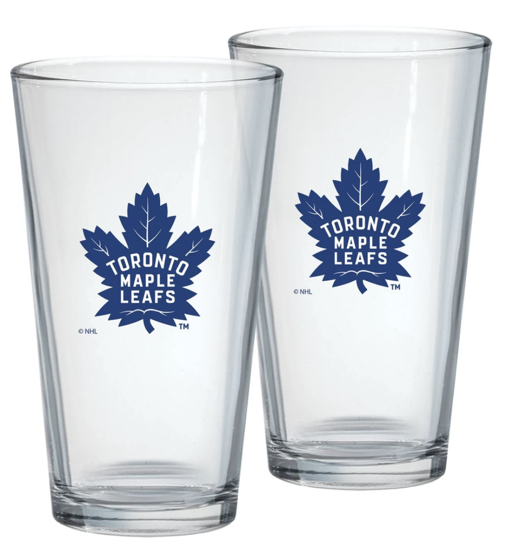 Toronto Maple Leafs - Home & Away Jersey Mixing Glass 2-Piece Set