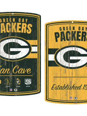 FOCO NFL-GB PACKERS BOTTLE CAP WALL LOGO 12.5