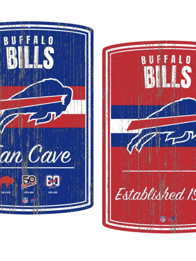 Buffalo Bills Banner Wool 8x32 Heritage Evolution Design - Caseys