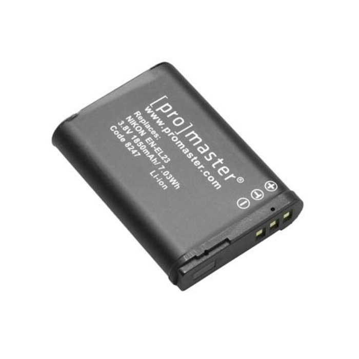 ProMaster EN-EL23 Battery - Nikon Coolpix P900, B700, P600