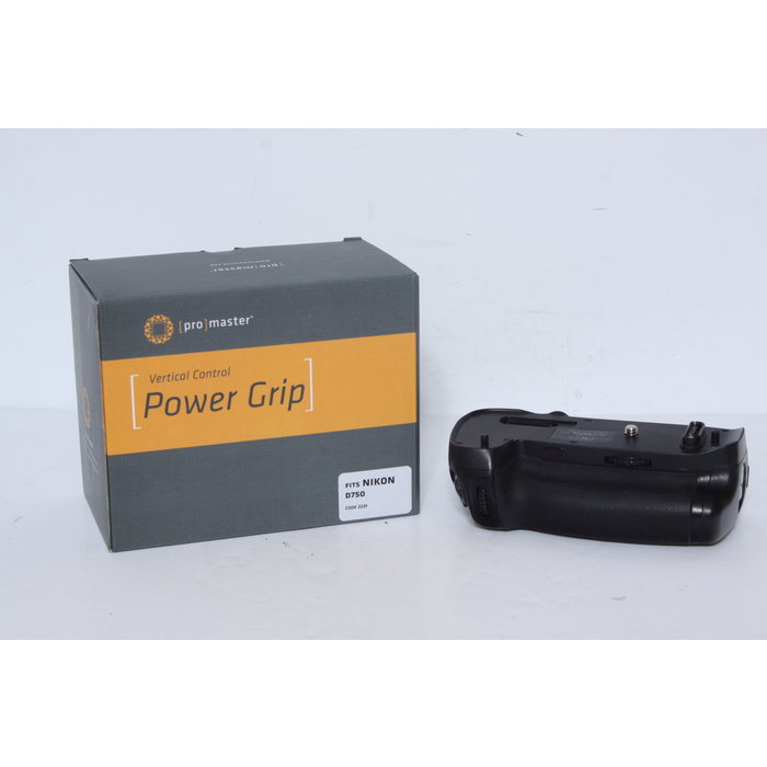 Promaster Vertical Control Power Grip - Nikon D750