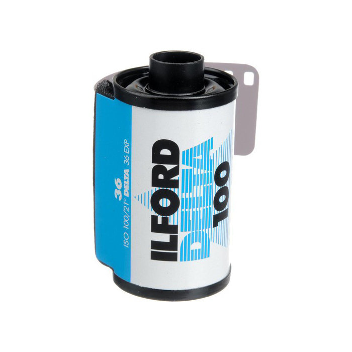 Ilford Delta 100 Professional Black and White Negative Film (35mm Roll Film, 36 Exposures)