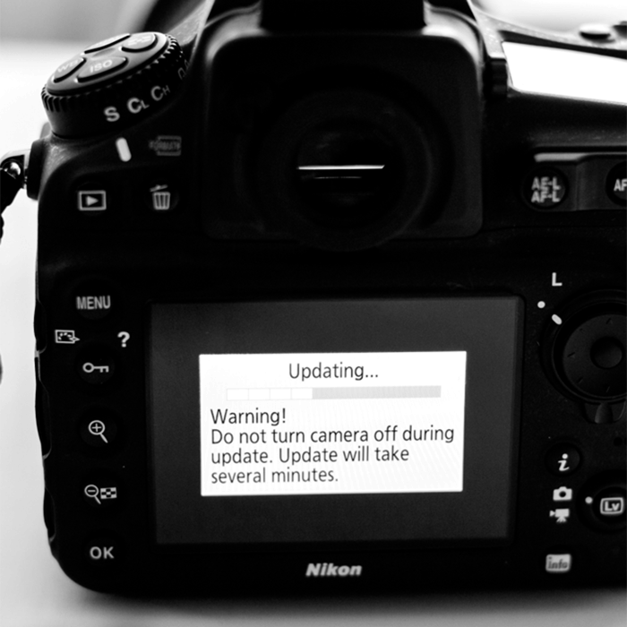 Camera or Lens Firmware Update