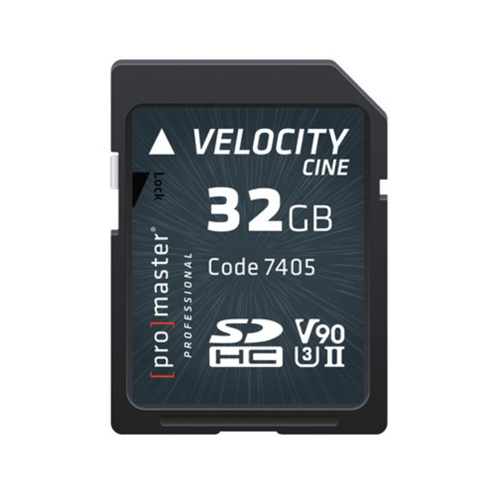 ProMaster Velocity CINE SDHC 32GB