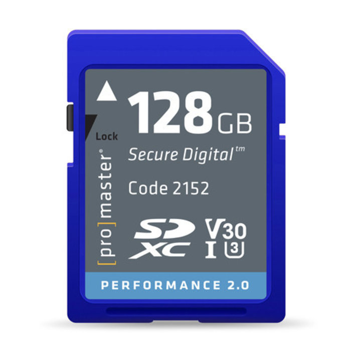 ProMaster Performance 2.0 SD Card 128GB - 266x