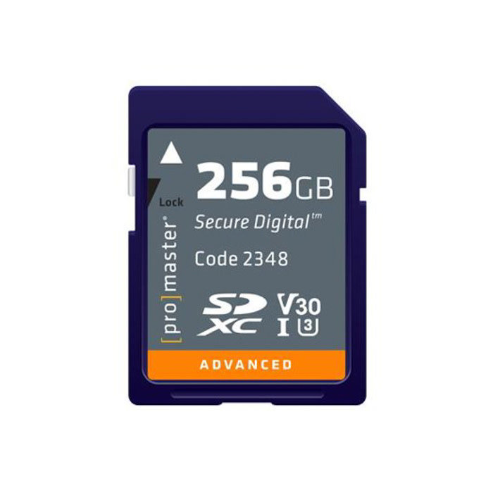 ProMaster Advanced SD Card 256GB -633x