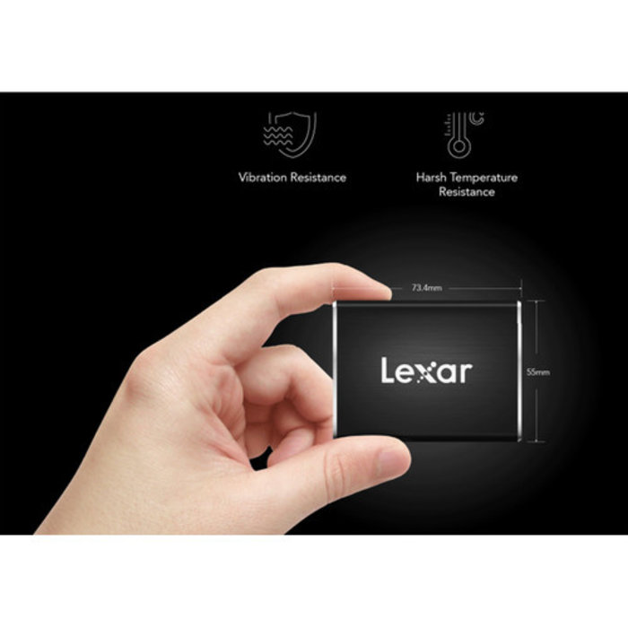 Lexar 500GB SL100 Pro USB 3.1 Portable SSD