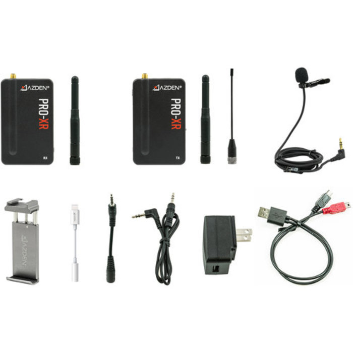 Azden PRO-XR 2.4 GHz Wireless Microphone System