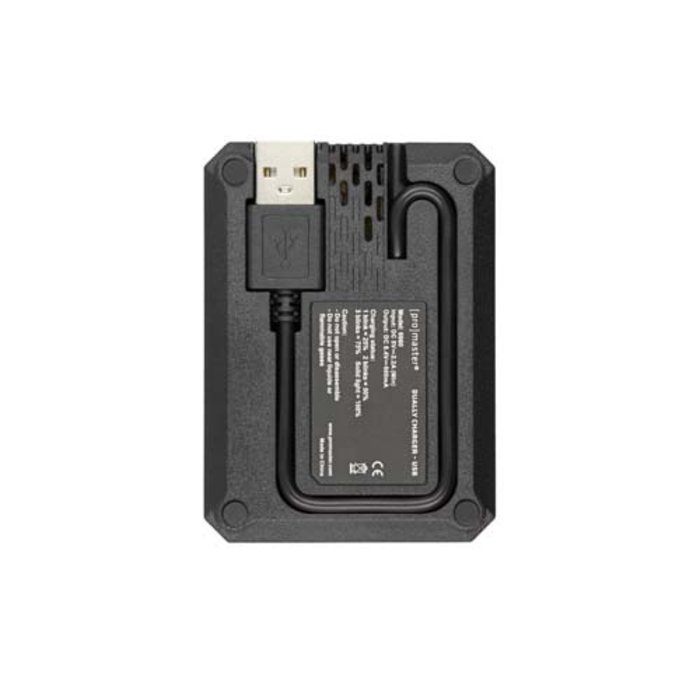 Promaster DUALLY CHARGER - USB FOR CANON LP-E12