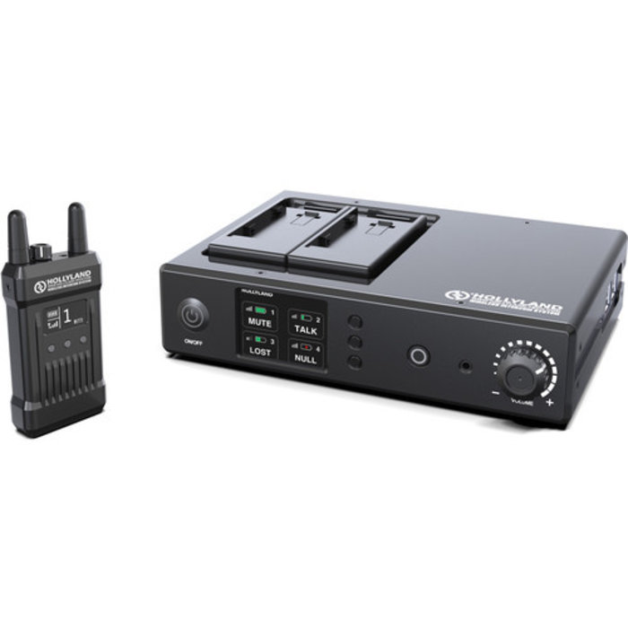 Hollyland Mars T1000 Full-Duplex Intercom System with Four Beltpack Transceivers