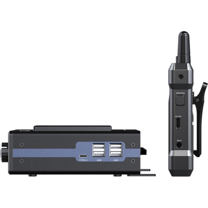 Hollyland Mars T1000 Full-Duplex Intercom System with Four Beltpack Transceivers