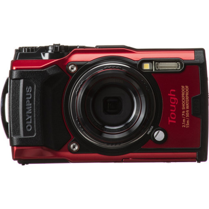 Olympus TG-6 Digital Camera - Red