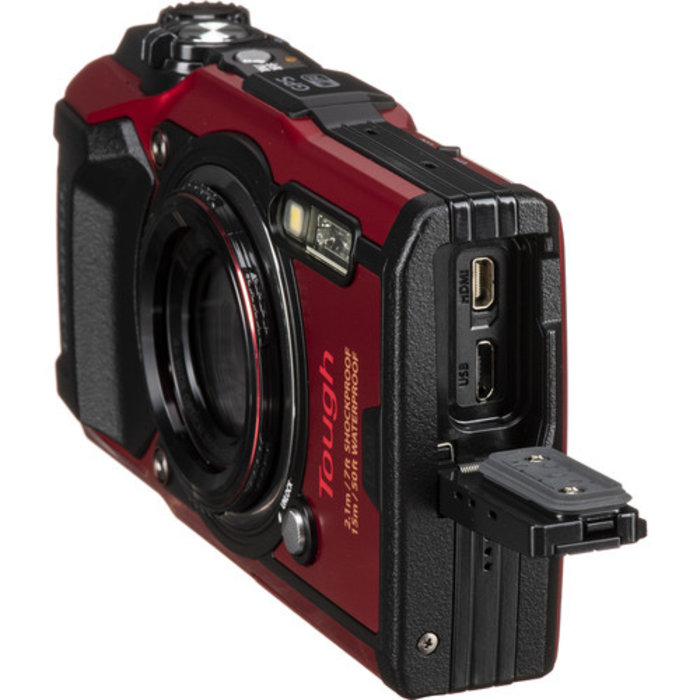 Olympus TG-6 Digital Camera - Red