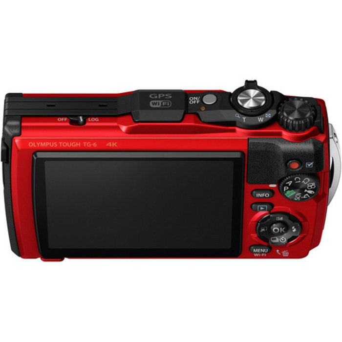 Olympus TG-6 Digital Camera - Red