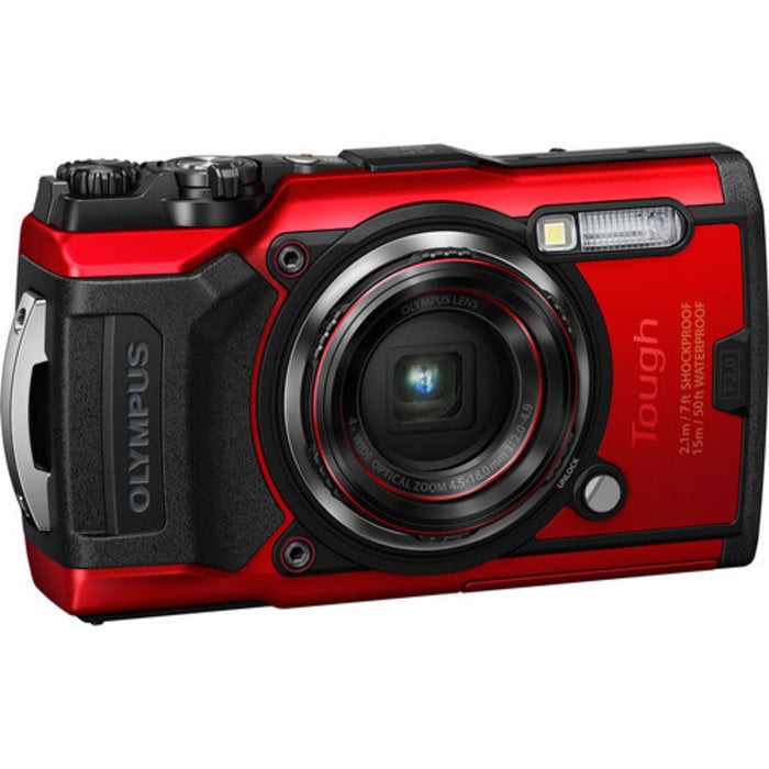 Olympus TG-6 Digital Camera - Red