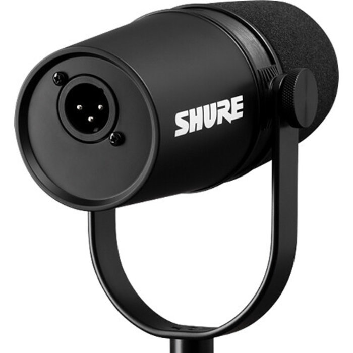 Shure MV7X Dynamic Broadcast Microphone - Black