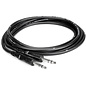 Hosa Technology Stereo 1/4" Male Phone to 1/4" Male Phone TRS Cable - 10'