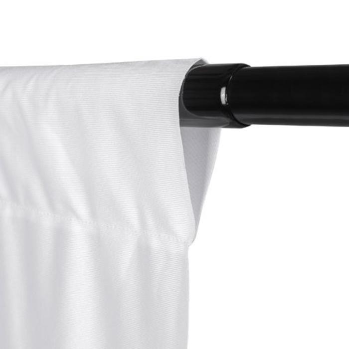 ProMaster 10x12 Solid Muslin Backdrop - White (Open box)