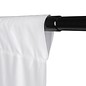 ProMaster 10x12 Solid Muslin Backdrop - White (Open box)