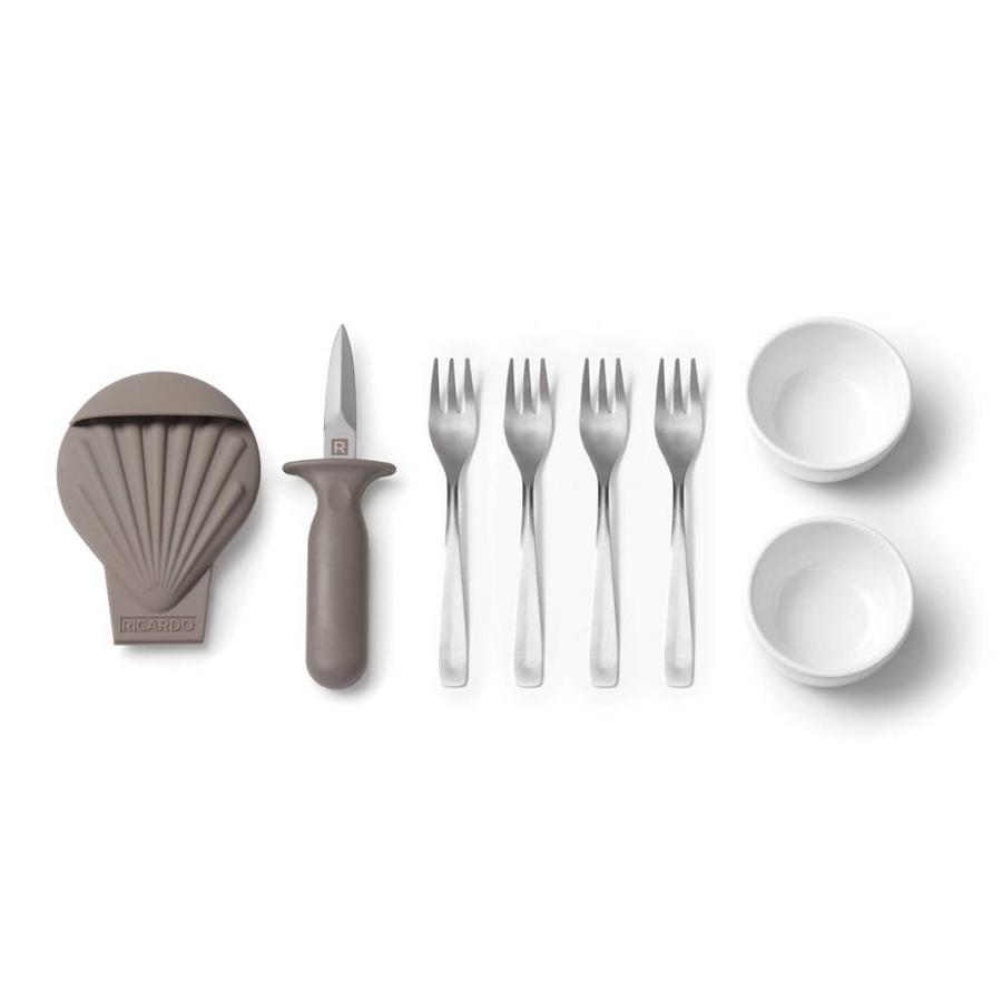Les outils pour huîtres en bois Ensemble de 2 pièces, Simons Maison, Ustensiles de cuisine et contenants