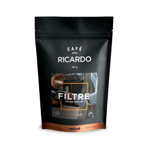 Bag of RICARDO Ground Filter Coffee, 227 g
