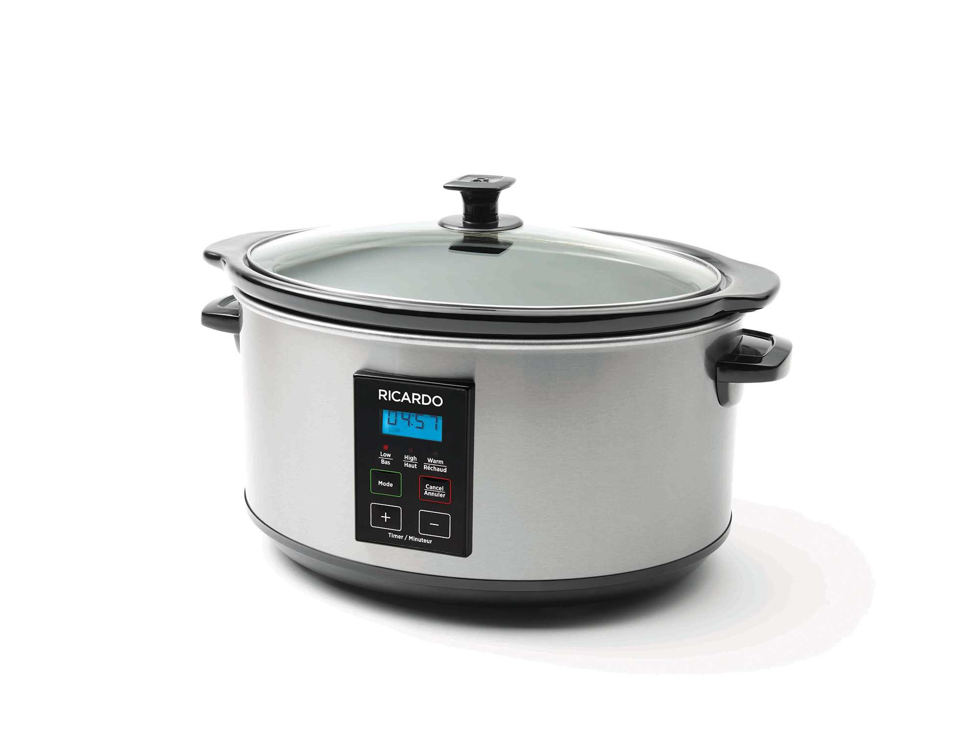 RICARDO Digital Slow Cooker, 6 qt (5.4 L) Boutique RICARDO