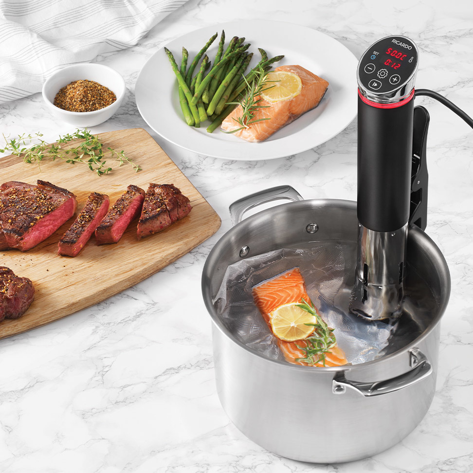 <strong>Cuiseur de précision sous vide</strong><span>(thermocirculateur)</span>