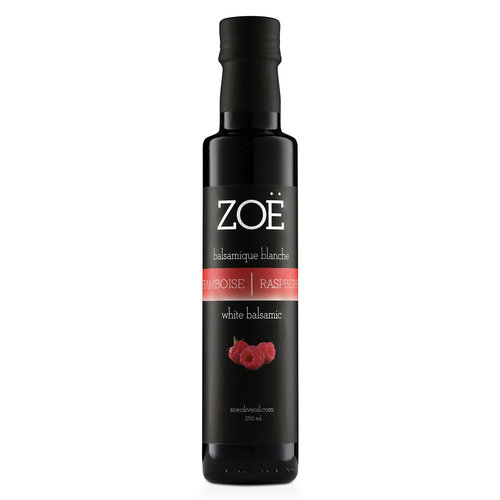 Zoë Raspberry Infused White Balsamic Vinegar